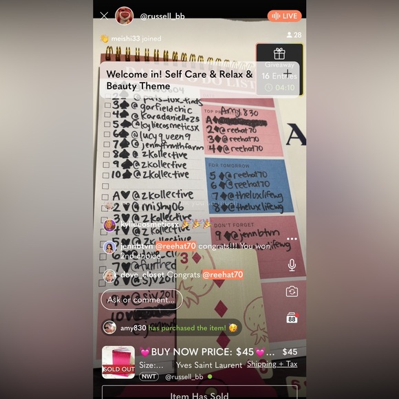 π₯³ Congrats: dove_closet, reehat70 & Kyliecosmeticsx π₯³ Thank you everyone π«Άπ - Picture 2 of 16